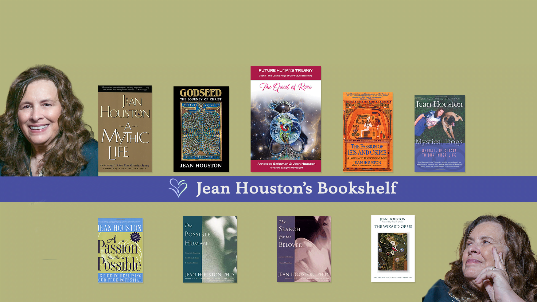 Jean Houston's Bookshelf